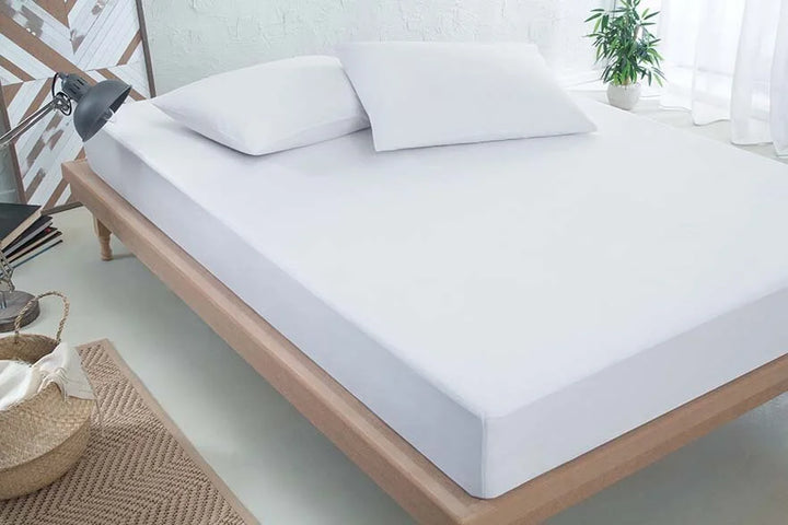 Bamboo Waterproof Mattress Protector, 160x200 cm