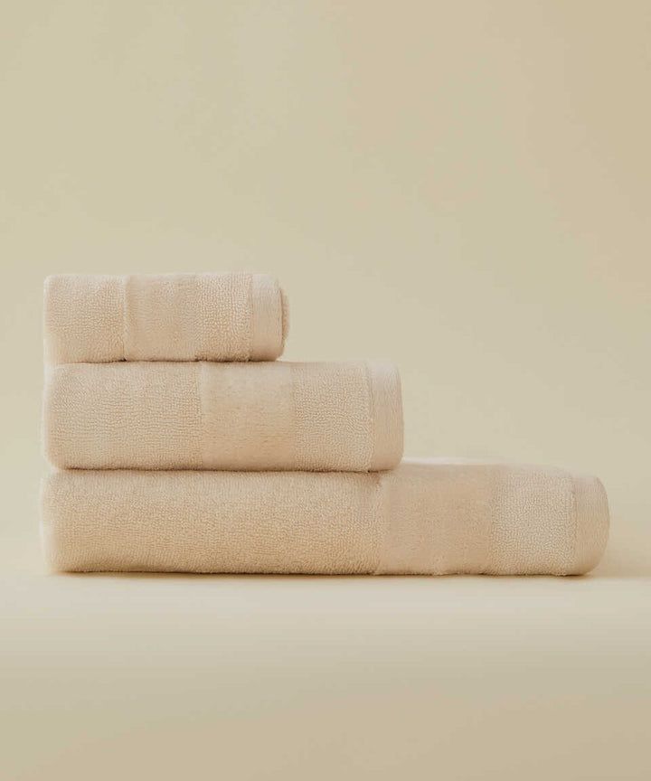 Premium Cotton Towel Fresh, beige, 50x90 cm