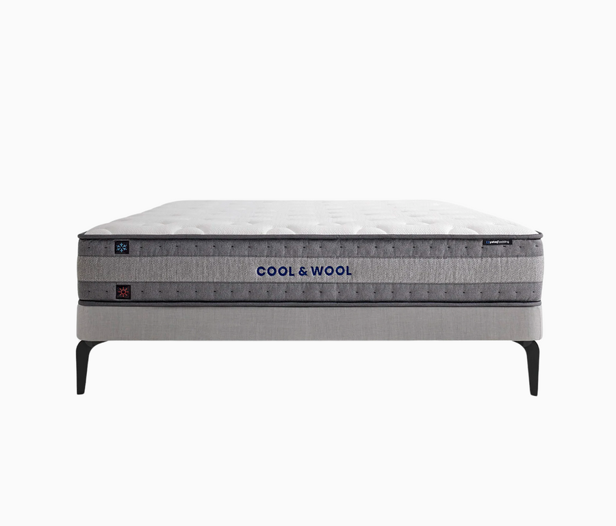 Cool & Wool Mattress, Medium Firm, Pocket Spring, Double-Sided/Thermoregulatory, 90x200 cm