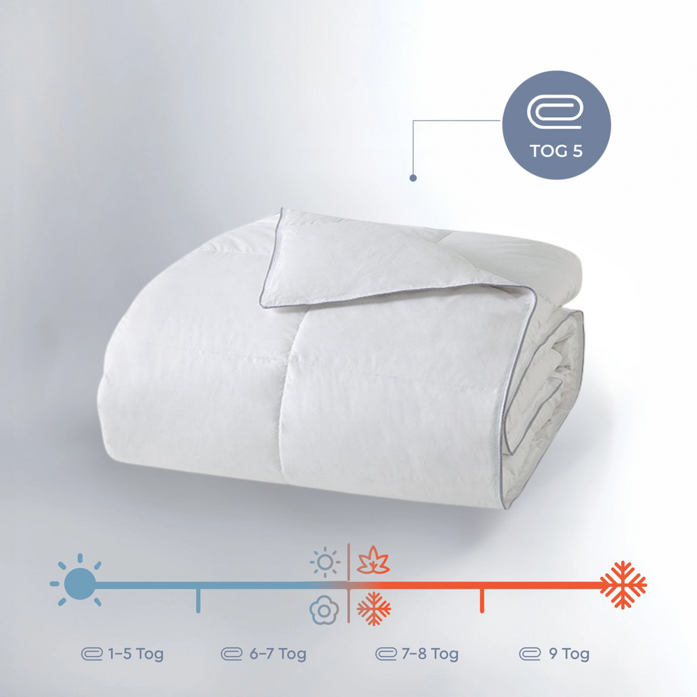 Down Duvet Deluxe, filled with goose down, 150 g/m², 240x220 cm