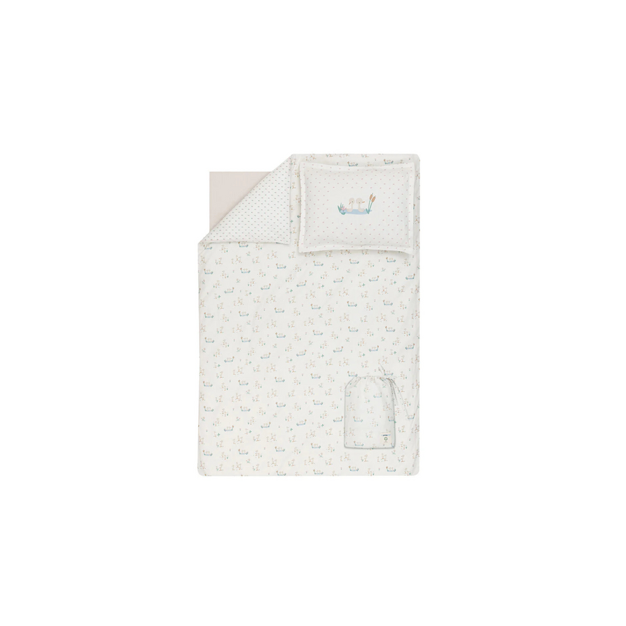 Baby Bedding Set Boone, for Crib, 100% Organic Cotton, 100x150 cm