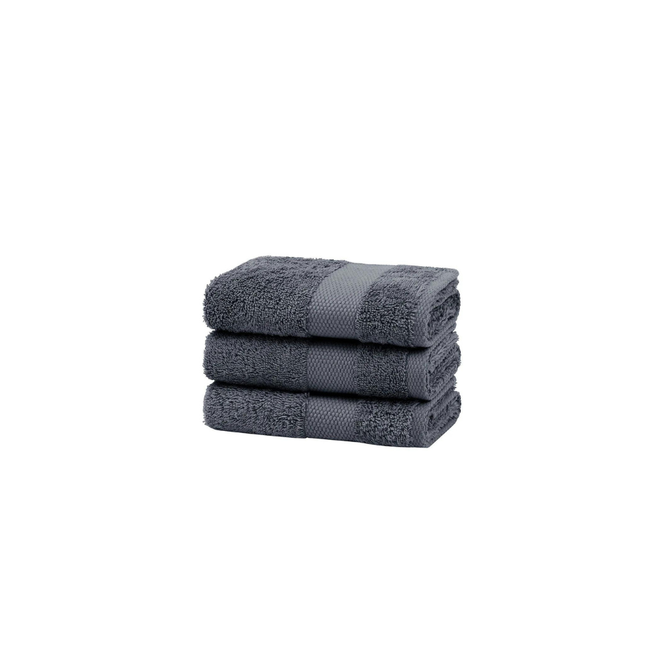 Classic Towel Essentials, 100% Cotton Jersey, Anthracite, 30x50 cm