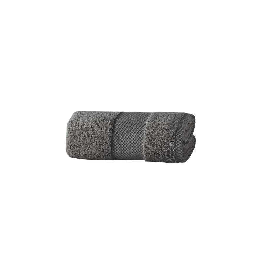 Classic Towel Essentials, 100% Cotton Jersey, Anthracite, 30x50 cm