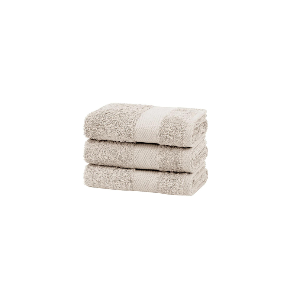 Classic Towel Essentials, 100% Cotton Jersey, Beige, 30x50 cm