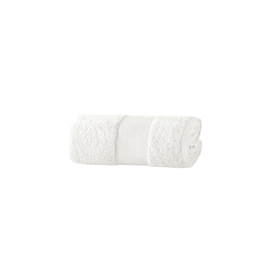 Classic Towel Essentials, 100% Cotton Jersey, White, 30x50 cm