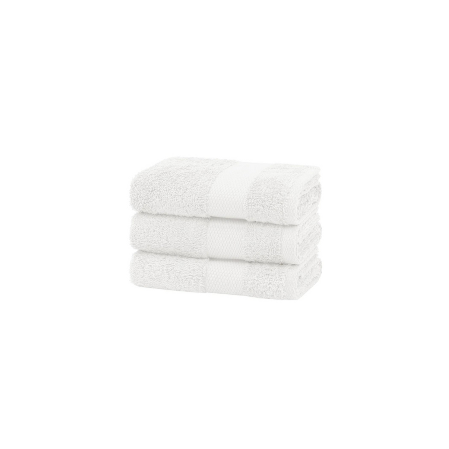 Classic Towel Essentials, 100% Cotton Jersey, White, 50x90 cm