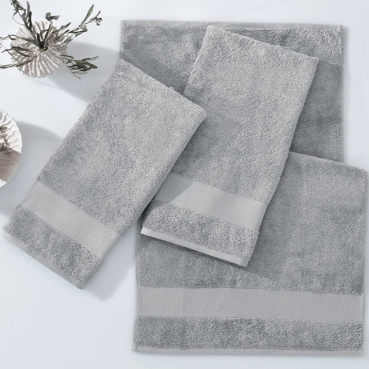 Classic Towel Essentials, 100% Cotton Jersey, Grey, 50x90 cm