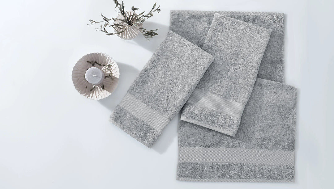 Classic Towel Essentials, 100% Cotton Jersey, Grey, 50x90 cm