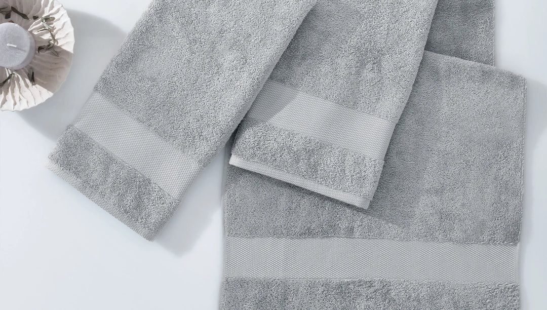 Classic Towel Essentials, 100% Cotton Jersey, Grey, 50x90 cm