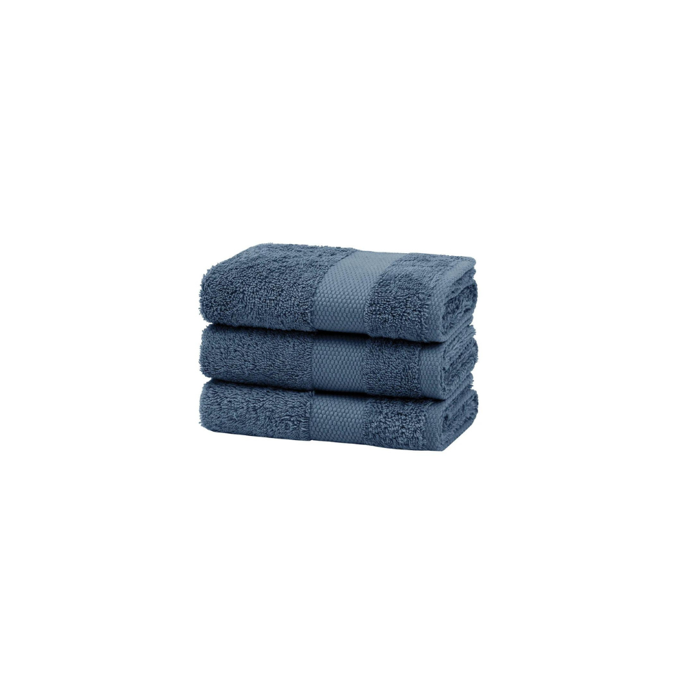 Classic Towel Essentials, 100% Cotton Jersey, Navy, 30x50 cm