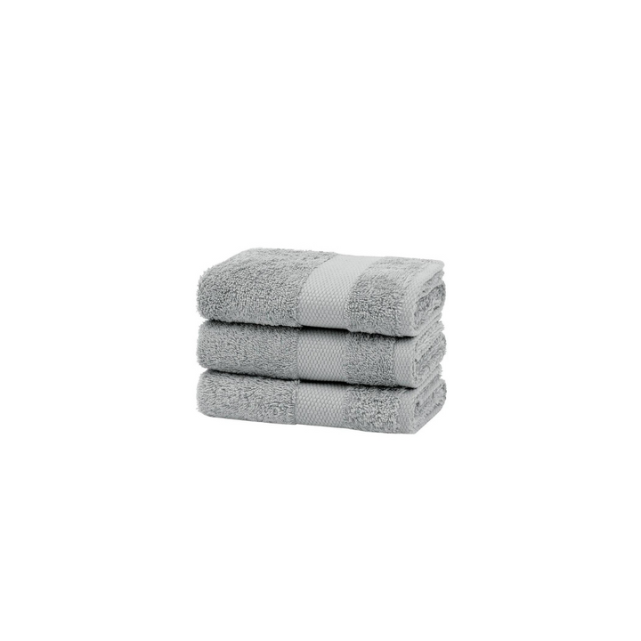 Classic Towel Essentials, 100% Cotton Jersey, Grey, 30x50 cm
