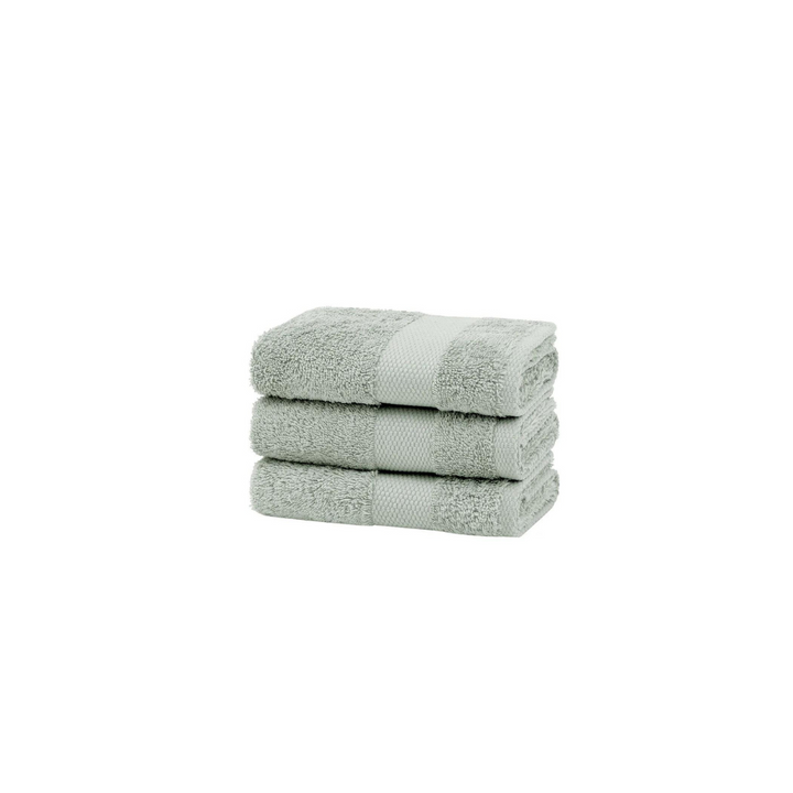 Classic Towel Essentials, 100% Cotton Jersey, Light Green, 30x50 cm