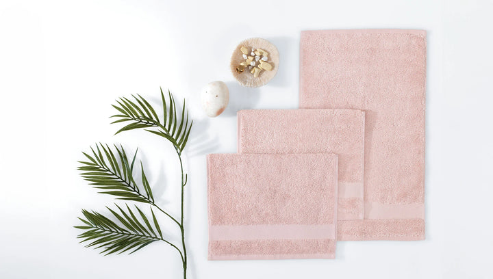 Classic Towel Essentials, 100% Cotton Jersey, Pink, 30x50 cm