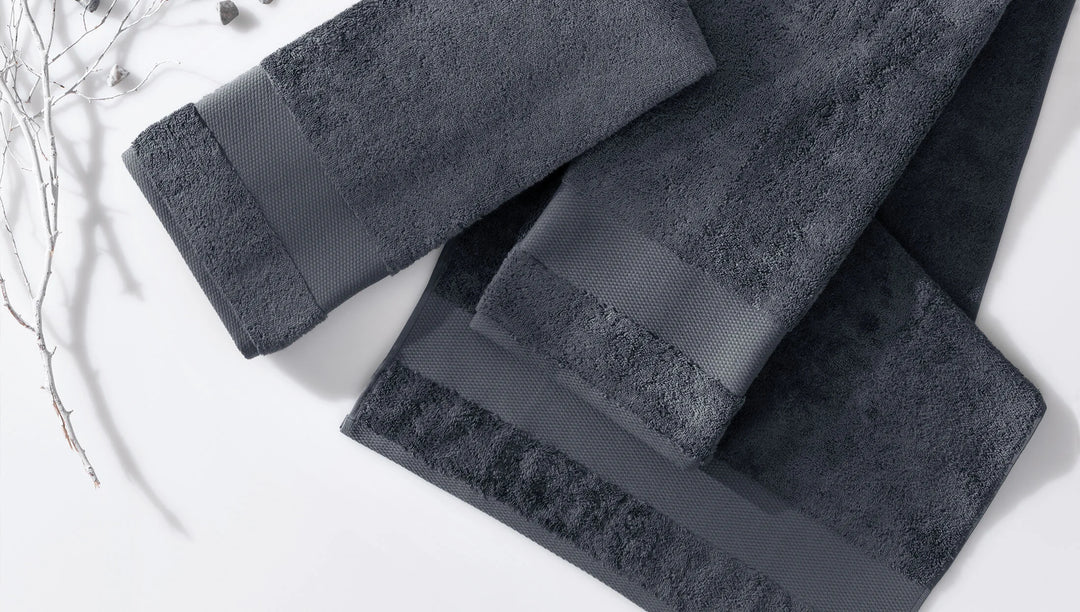 Classic Towel Essentials, 100% Cotton Jersey, Anthracite, 50x90 cm