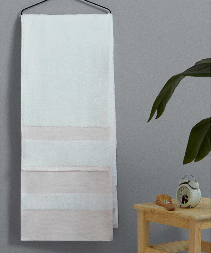 Linen Blend Peshtemal Kilyos, Beige, 76x147 cm