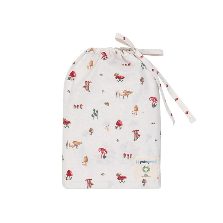 Baby Bedding Set Maples, for Crib, 100% Organic Cotton, 100x150 cm