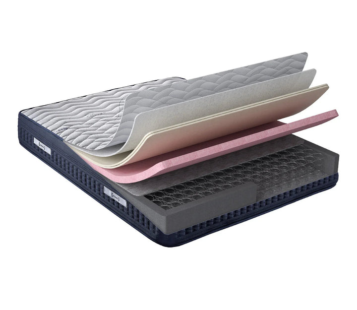 Athletic Roll Pack Mattress, Hard, Pocket Spring, Hypoallergenic Fabric, 160x200 cm
