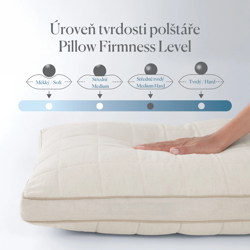 Linen Pillow Mellie, 800 g, 50x70 cm