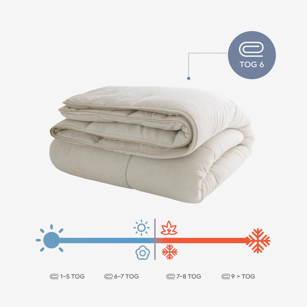 Linen Duvet Mellie, Linen Filling, 300 g/m², 160x220 cm