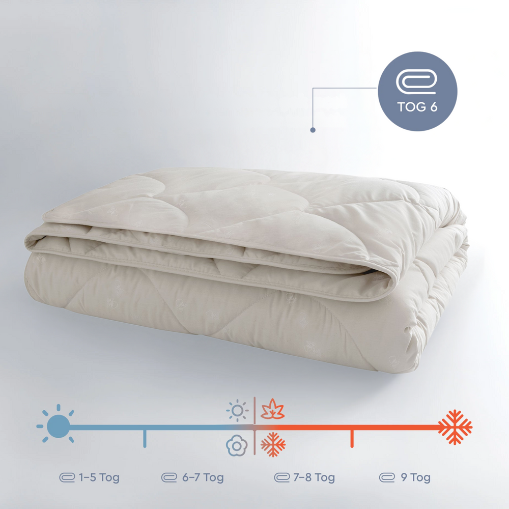 Morby Duvet, with cotton filling, 300 g/m², all-season, 160x220 cm