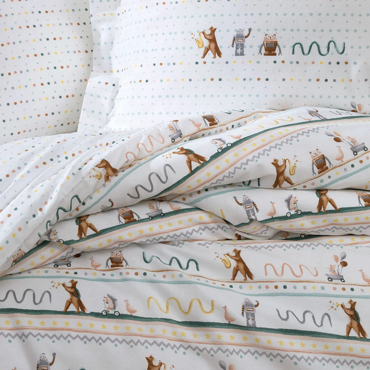 Kids' Bedding Set Nutta, 100% Renforcé Cotton, 160x220 cm