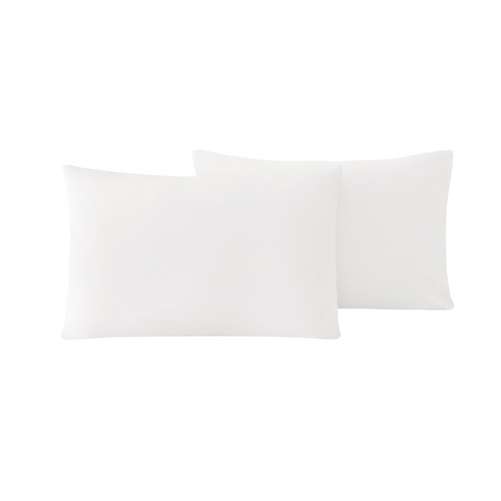 Renforcé Cotton Pillowcases Plain, 2 pcs, 100% Cotton, white, 50x70 cm