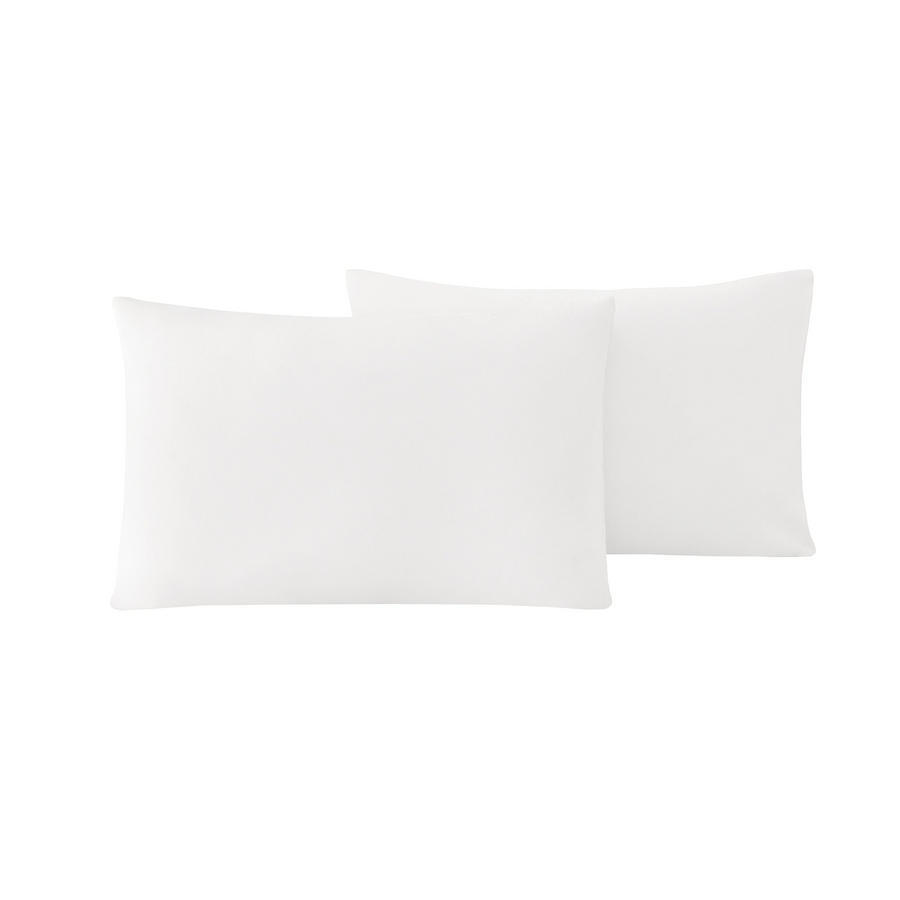 Renforcé Cotton Pillowcases Plain, 2 pcs, 100% Cotton, white, 50x70 cm
