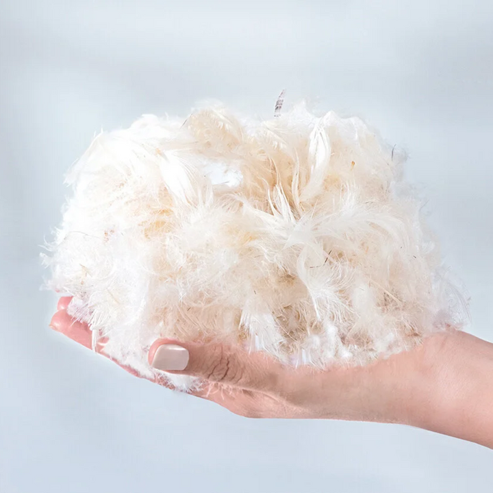 Down Pillow Pure, filled with goose down, 1000 g, 50x70 cm
