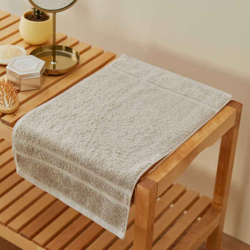 Cotton Towel Micro Touch, 100% Premium Cotton, Beige, 70x140 cm