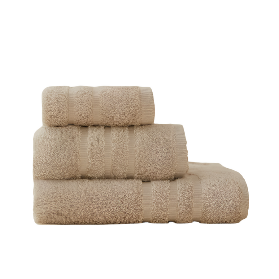 Cotton Towel Micro Touch, 100% Premium Cotton, Beige, 70x140 cm