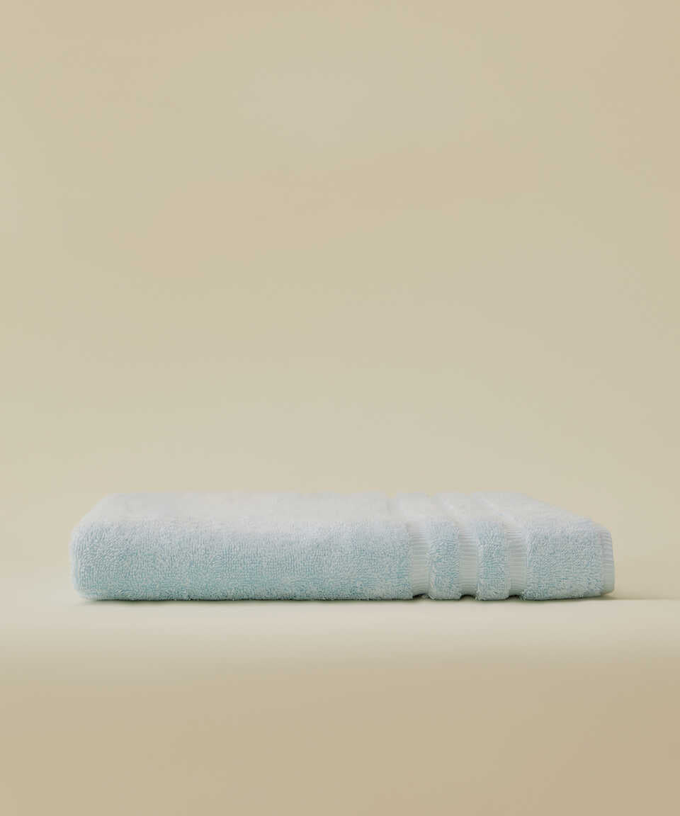 Cotton Towel Micro Touch, 100% Premium Cotton, Pale Blue, 50x100 cm