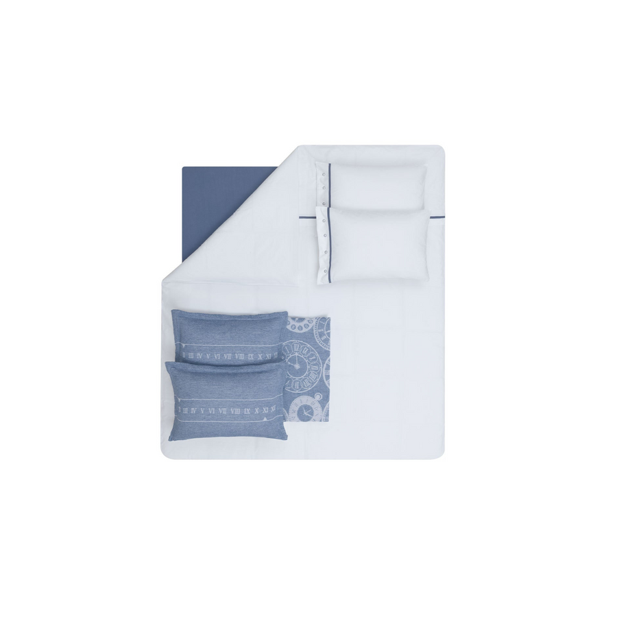 Cotton Throw Set Asral, with Duvet Cover, Bed Sheet and Pillowcases, 170x240 cm