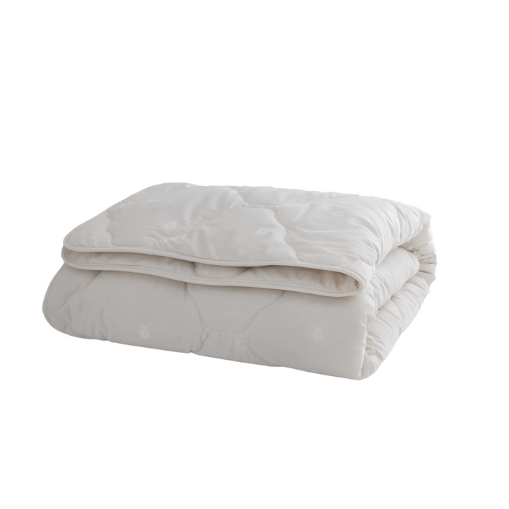 Vilnawashed Crib Quilt, Wool Filling, Winter, 100x150 cm