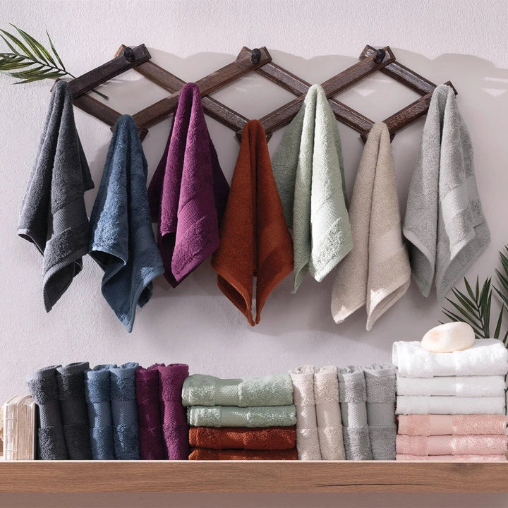 Classic Towel Essentials, 100% Cotton Jersey, Grey, 30x50 cm