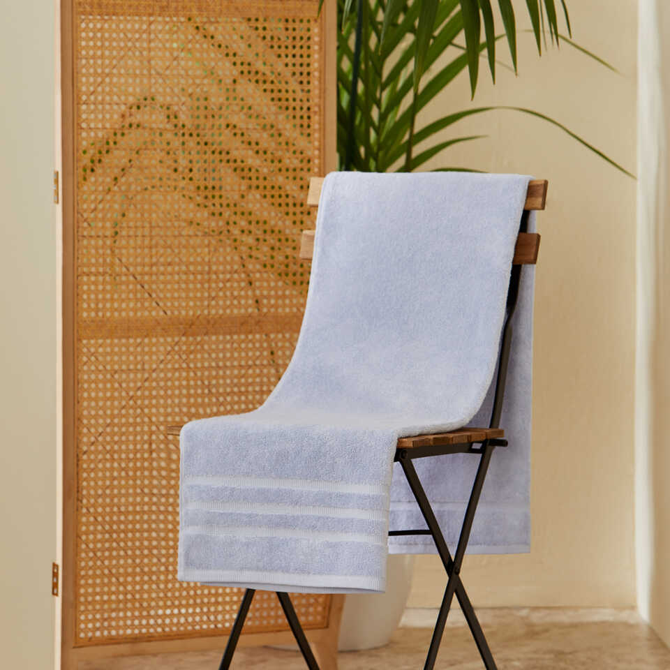Cotton Towel Micro Touch, 100% Premium Cotton, Blue, 70x140 cm