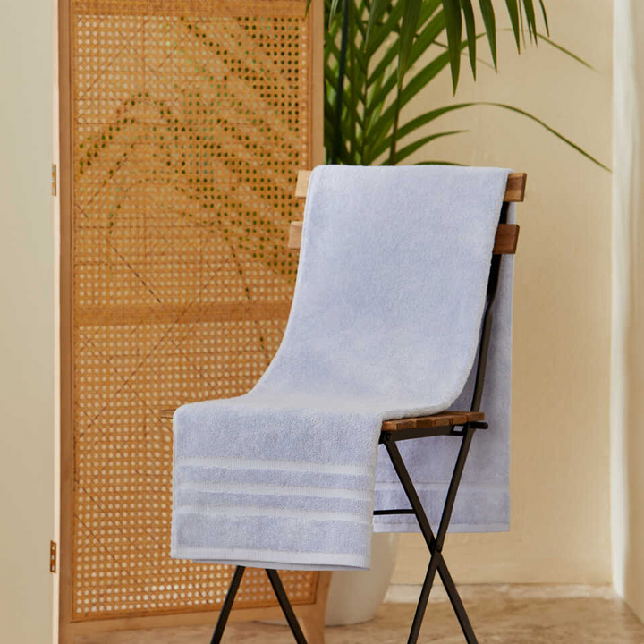 Cotton Towel Micro Touch, 100% Premium Cotton, Blue, 70x140 cm