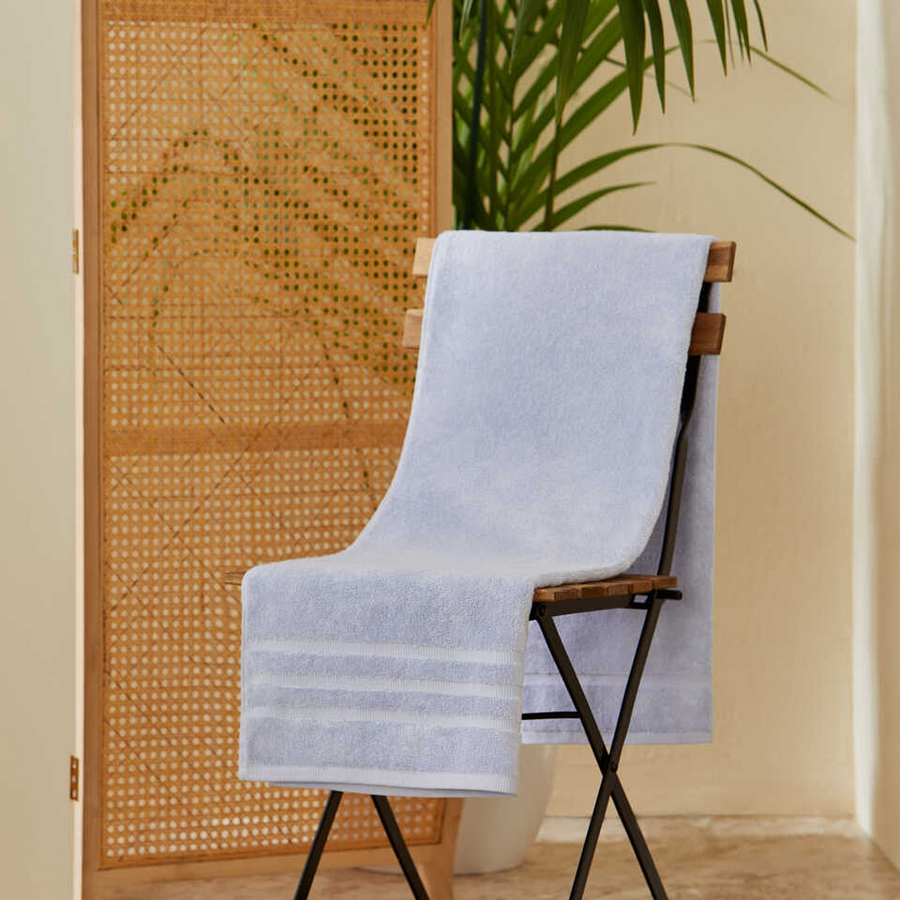 Cotton Towel Micro Touch, 100% Premium Cotton, Blue, 70x140 cm