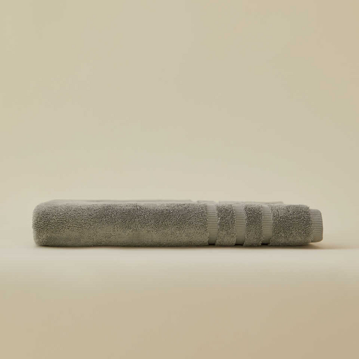 Cotton Towel Micro Touch, 100% Premium Cotton, Grey, 30x50 cm