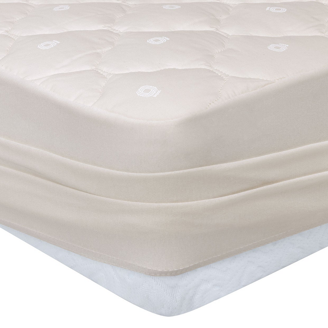 Vilnawashed Mattress Protector, with Wool Filling, Winter, 180x200 cm