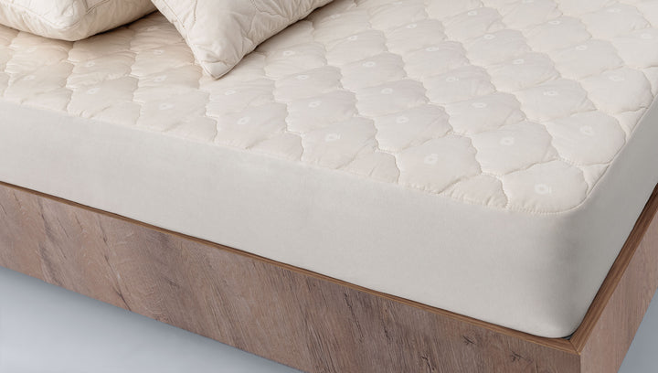 Vilnawashed Mattress Protector, with Wool Filling, Winter, 180x200 cm