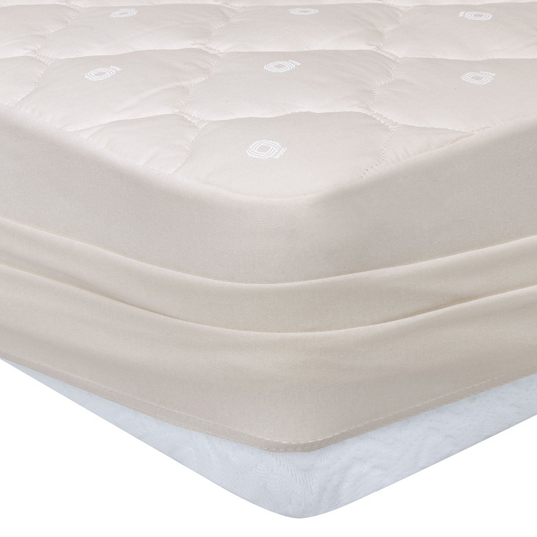 Vilnawashed Crib Mattress Protector, with Wool Filling, Winter, 60x120 cm