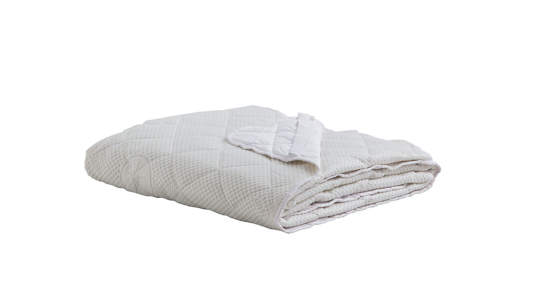 Mosquito Repellent Mattress Protector, bamboo-blended knitted fabric, 120x200 cm