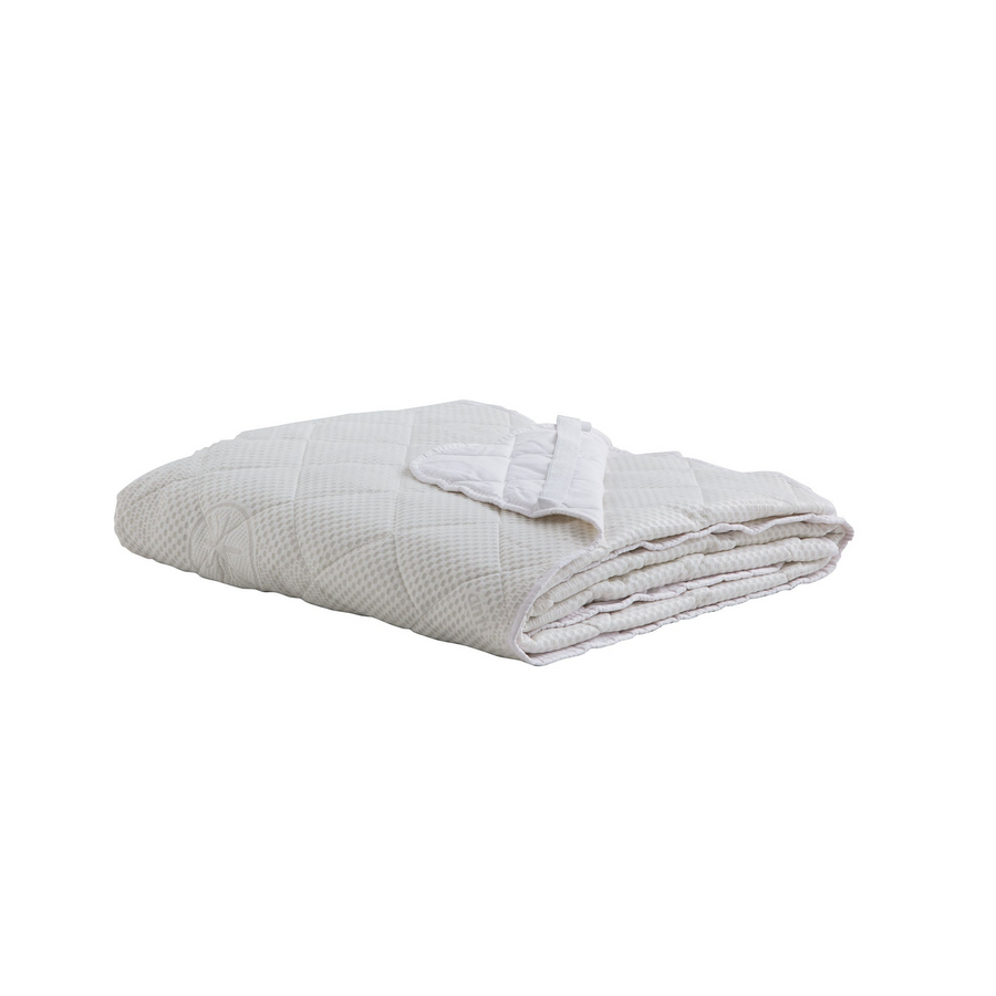 Mosquito Repellent Mattress Protector, bamboo-blended knitted fabric, 120x200 cm