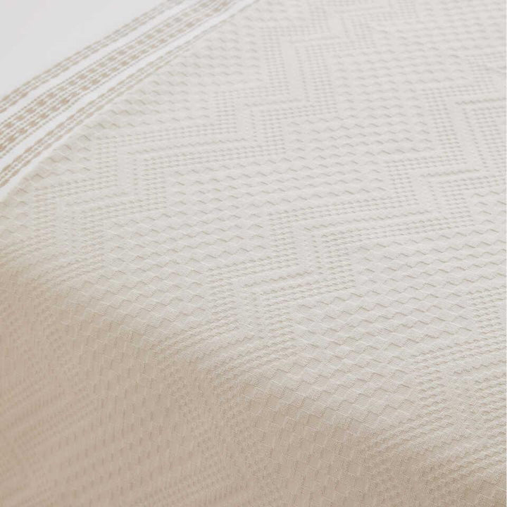 Cotton Throw Blanket Chevron, Powder Pink, 200x220 cm