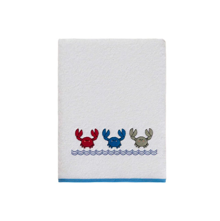 Organic Kids Towel Crab, 100% Organic Cotton, 70x130 cm