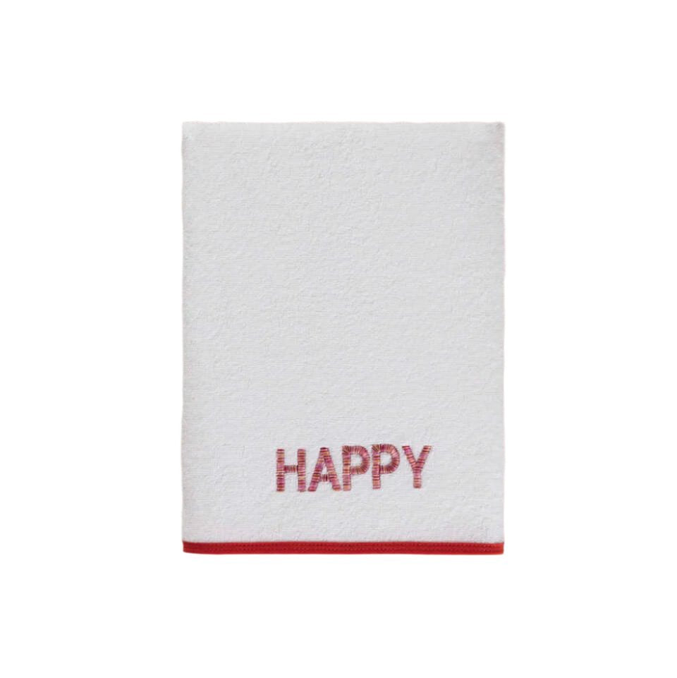 Organic Kids Towel Happy, 100% Organic Cotton, 70x130 cm