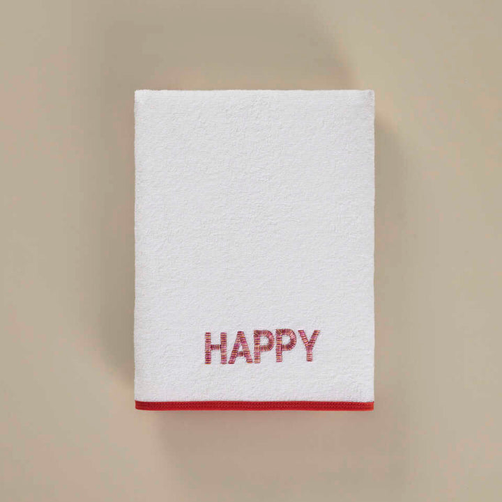 Organic Kids Towel Happy, 100% Organic Cotton, 70x130 cm