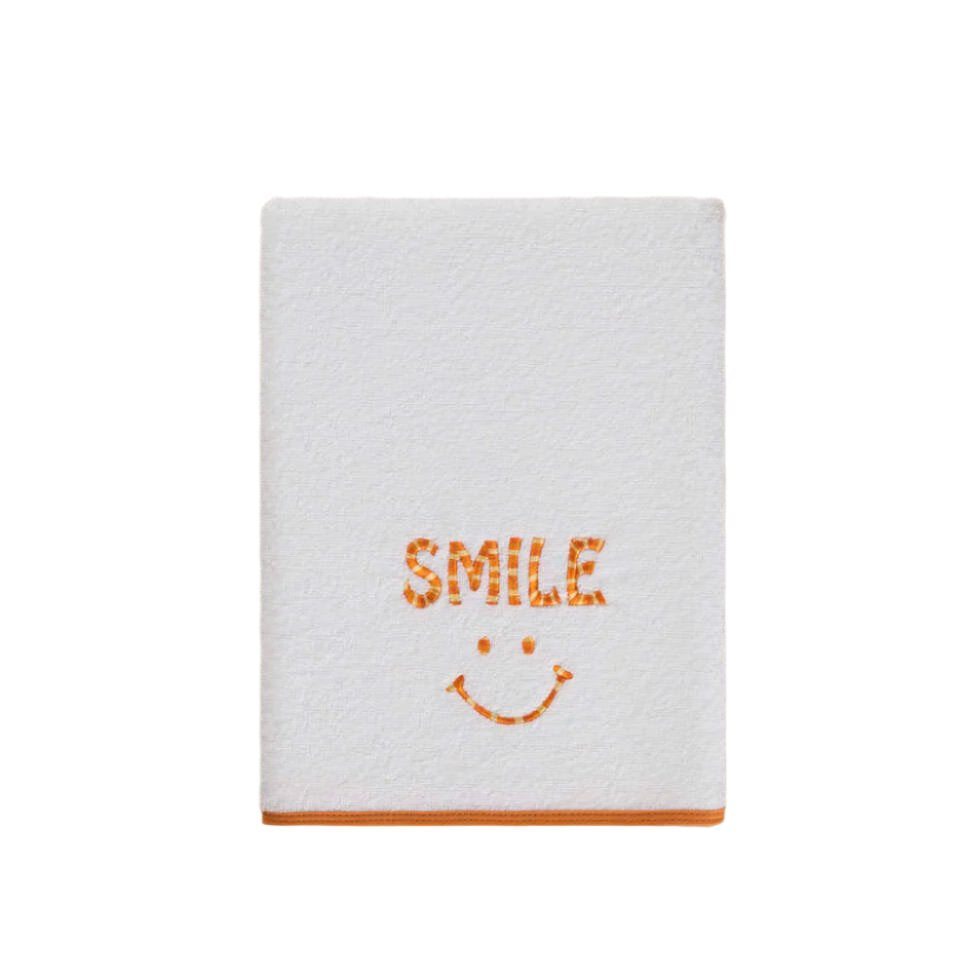 Organic Kids Towel Smile, 100% Organic Cotton, 70x130 cm