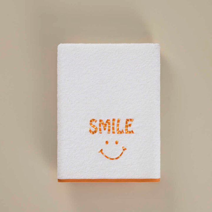 Organic Kids Towel Smile, 100% Organic Cotton, 70x130 cm