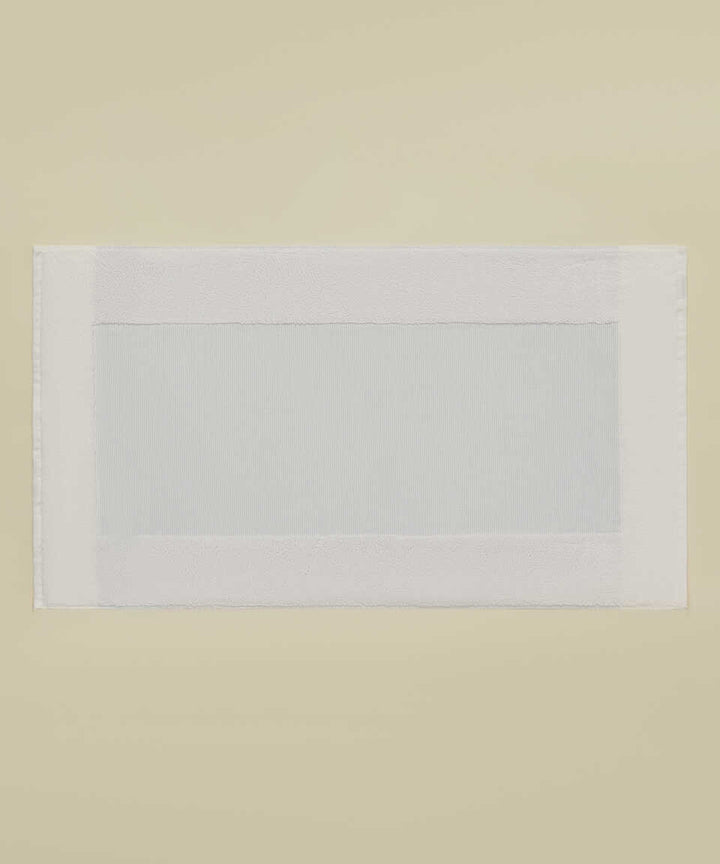 Linen Blend Bath Mat Kilyos, Mint, 50x85 cm